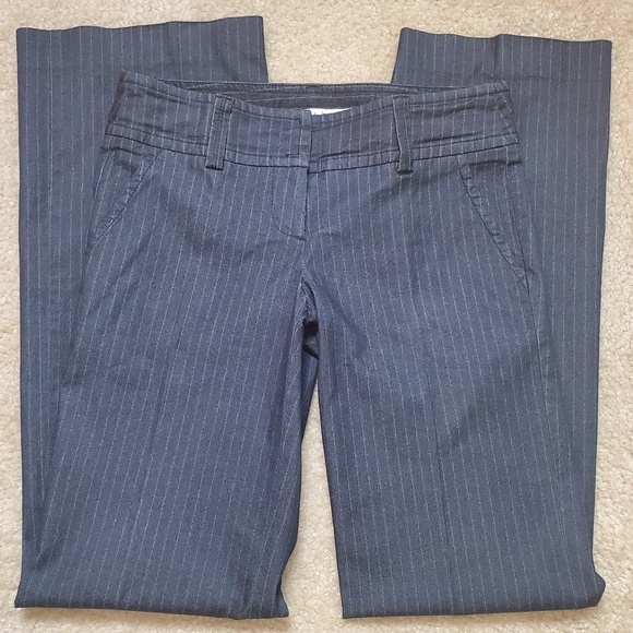 TRINA TURK Pinstripe Wide Leg Trouser Pants - Picture 1 of 7